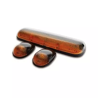 Pacer Performance 20-240 Cab Roof Lights Chevy/GMC Amber Lens Set Of 3 • $90.99