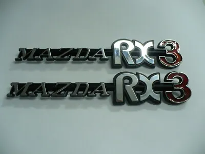 Mazda RX3 Quarter Badge (Pair) • $60