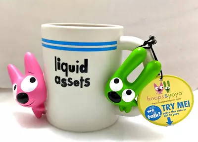 $22.06 • Buy PS. Vintage Hallmark Hoops And Yoyo Talking Coin Bank  Liquid Assets  4.5  Tall