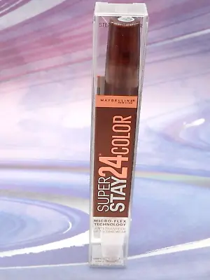 Maybelline Super Stay 24HR Wear Lip Color 345 Espresso Edge 0.077 Oz • $8.29