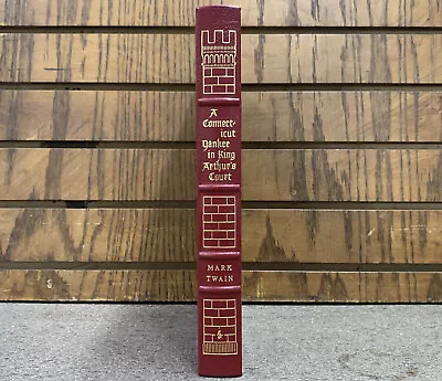 A Connecticut Yankee In King Arthur's Court By Mark Twain - EASTON PRESS Leather • $9.99