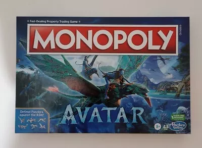 Monopoly Avatar Edition Board Game HASBRO Defend Pandora Special Pieces NEW NIB • $28.80