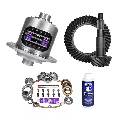 GM 8.2  BOP 3.36 Ring And Pinion Duragrip Posi Yukon Gear Pkg Buick Olds Pontiac • $778.65