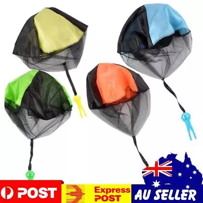 Hand Throwing Kids Mini Play Parachute Toy Man Model Outdoor Sports Toys • $7.89