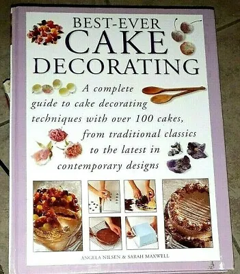 Vintage Barns & Noble Best-Ever Cake Decorating Book By Angela Nilsen  • $41.39