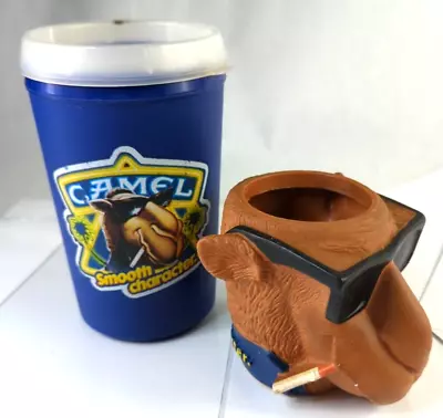 Vintage 1991 Joe Cool Camel Cigarette Can Coda Beer Holder Coozie Koozie & Mug • $14.99