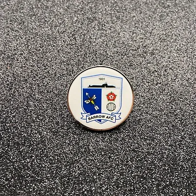 Barrow Football Club Metal Enamel Pin Badge UK Seller • £3.99