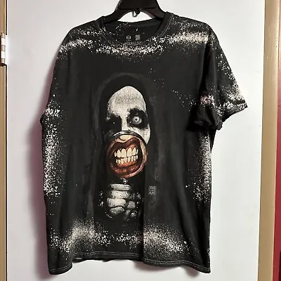 Marilyn Manson  Big Chris Art T-Shirt Men’s Large Big Face Goth Rock Metal • $29.99