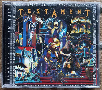 Testament - Live At The Fillmore (CD1995 Burnt Offerings) Trash Metal • $16.99