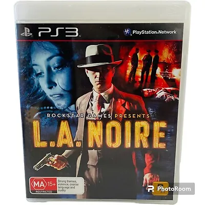 L.A Noire PS3 PlayStation 3 Game Complete With Manual Crime Thriller Action • $11.99