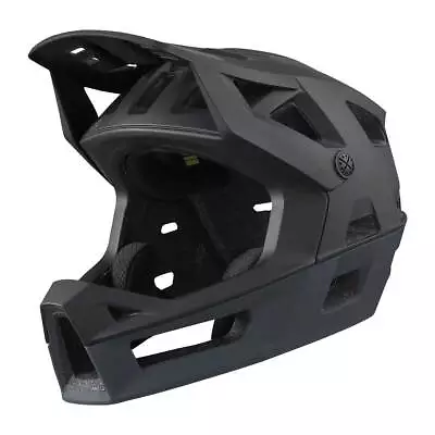 IXS Trigger FF Enduro Mountain Bike Full Face Helmet Black ML(57-59cm) • $217.13