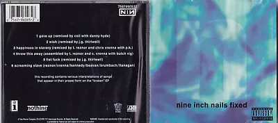 Nine Inch Nails Cd Album - Fixed • $10.49