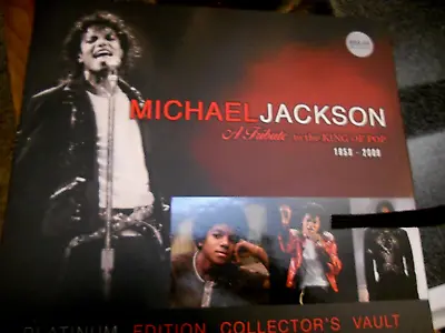 Michael Jackson A Tribute To The King Of Pop Platinum Ed. Collectors Vault Vgc • $41.69
