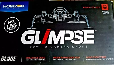 Blade Glimpse FPV Ready-To-Fly HD Camera Drone / Quadcopter BLH2200 • $84.99