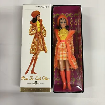 Mattel Made For Each Other Barbie 2006  Gold Label New In Box • $145.08