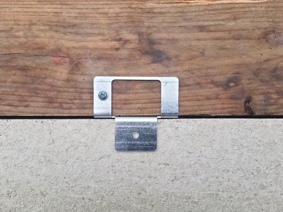 £2.15 • Buy Gravel Board Panel/ Fence Brackets Bending/ Bent Middle Bow Warped Clip/concrete