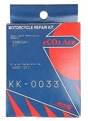 Kawasaki F7 71-73 Original Keyster Carburetor Repair Kit KK-0033 /OEM #16001-211 • $18