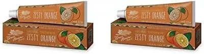 Beaver Zesty Orange Natural Toothpaste (Pack Of 2) With Tea Tree Leaf Oil Lemon • $35.99