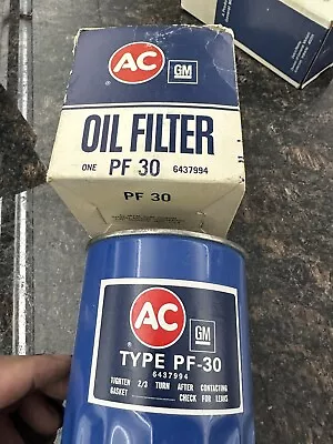 1967-72 Pontiac Nos Oil Filter  Pf30 Pf-oil Filter Ram Air 400 455 • $49