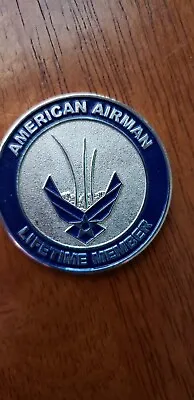 American Airman Lifetime Member Challenge Coin • $13