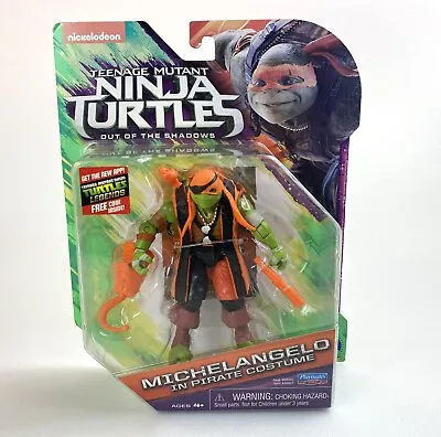 Pirate Costume Michelangelo TMNT Ninja Turtles Out Of The Shadows Figure New • $39.98