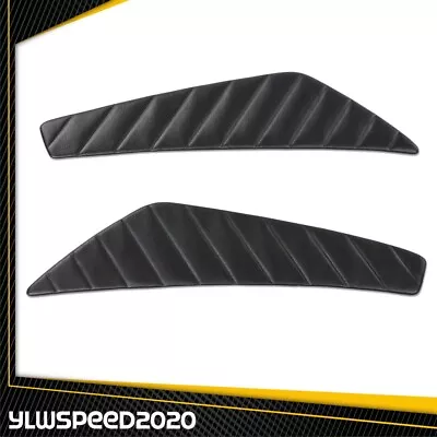 Black Door Panel Insert Pleate Left & Right Fit For 10-14 Ford Mustang 2-Door • $33.08