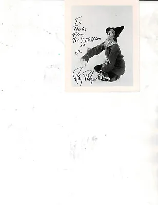 Ray Bolger Personalized Autograph On A 4x5 Photo Scarecrow Wizard Of Oz • $185