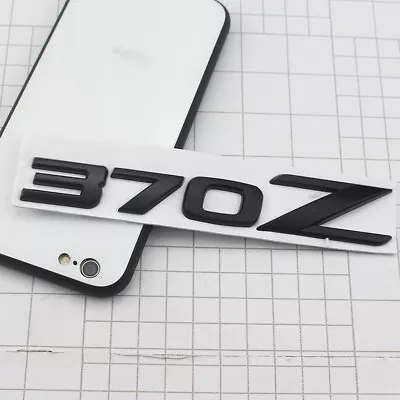 1pcs Black 370Z Metal Car Rear Trunk Badge 350Z 3D Letter Tailgate Emblem • $11.99