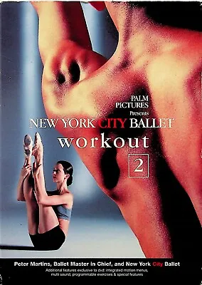 £4.84 • Buy New York City Ballet Workout 2 - DVD (2003) Stretches/Exercises/Posture/Training