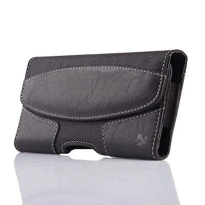 $17.99 • Buy Cell Phone Holster Belt Clip Loop Pouch Nylon Wallet Case Cover W/Card Holder..