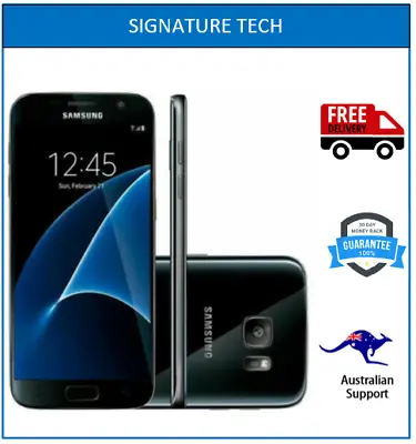 Samsung Galaxy S7 32gb Phone Black Unlocked Smartphone • $141.55