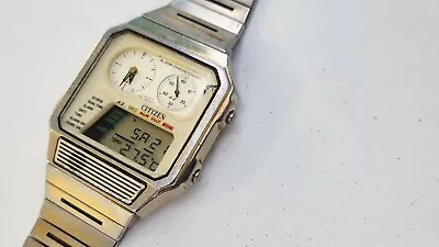 Vintage Citizen Ana Digi Temp Watch 8986 Made In Japan • $185