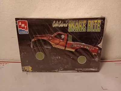 Vintage AMT Colt Cobra’s Snake Bite 1:25 Model Kit Sealed Torn Monster Truck • $78