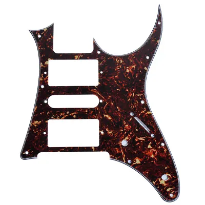 1 Pcs Dark Brown Tortoise Shell HSH Guitar Pickguard Ibanez RG250 • $21.99