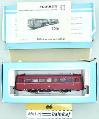 Märklin 3016 VT 795 DB Railbus Diesel Rail Car M Manual Boxed 1:87 H0 Å • $120.78