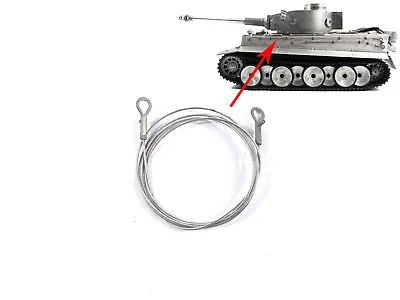 1/16 Mato MT208 German Tiger I 1220 RC Tank Side Metal Towing Cable DIY Parts • $8.50