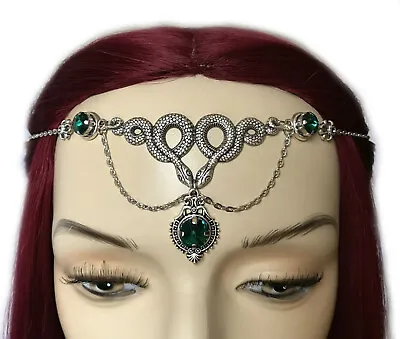 Medusa Snake Gorgon Greek Mythology Serpant Circlet Crown Headpiece Headdress • $32.99