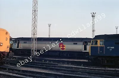 British Railway Negative - BR Class 47 No. 47 288 At Cardiff Canton TMD [K997] • £1.50