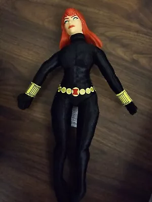 Black Widow 11  2001 Marvel Plush Body With Rubber Head Rare MCU Avengers • $12.98