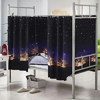 $17.84 • Buy Dormitory Bunk Bed Curtains, Single Bed Tent Curtain, Privacy Shading