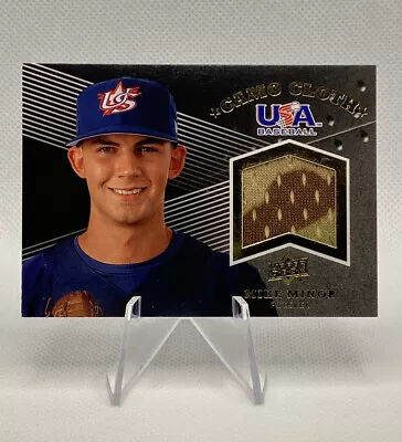 Mike Minor 2008 Upper Deck USA Baseball Game Used Camo Patch Relic #CC-15 • $4.79