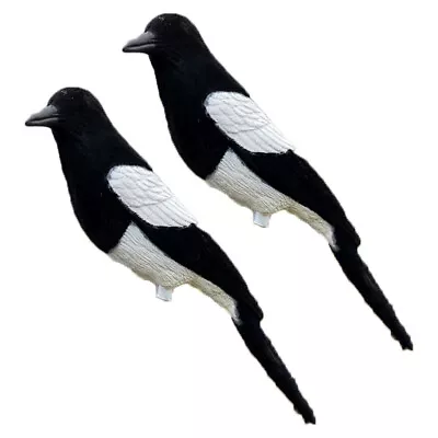 Magpie Decoy Flocked Full Body X2 Ideal For Use With Larsen Trap Decoying • £15.99