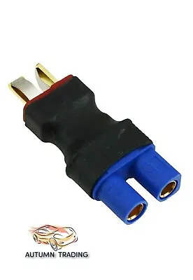 Deans T-Plug Male To EC3 Female Adapter RC Connector • £3.95