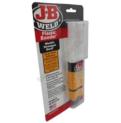 $25.95 • Buy JB Weld Plastic Bonder Adhesive Filler Sealer Glue Syringe J-B Weld #50133