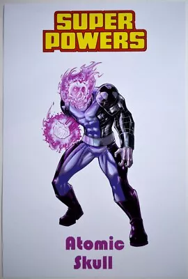 1988 Super Powers ATOMIC SKULL Model Art : Teen Titans • $18.47