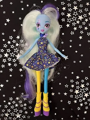 My Little Pony Equestria Girls Rainbow Rocks Dress Up Trixie Lulamoon Doll • £10
