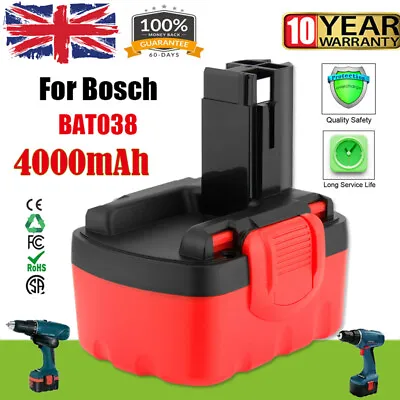 £15.99 • Buy 4Ah For Bosch 14.4V Battery BAT038 BAT040 BAT140 2607335533 PSR GSR GDR PSR1440