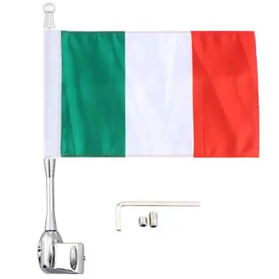 Motorcycle Italy Flag Pole Rear Luggage Rack Mount For Honda Goldwing GL1800 GT • $17.29