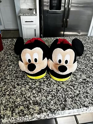 Disney MICKEY MOUSE 90th Happy Feet Slipper Medium/Large NEW M/L Rare • $22.50