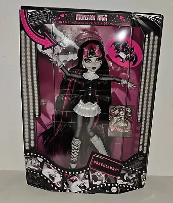 Monster High Reel Drama Draculaura Doll New In Box Box Is Not Perfect  • $41